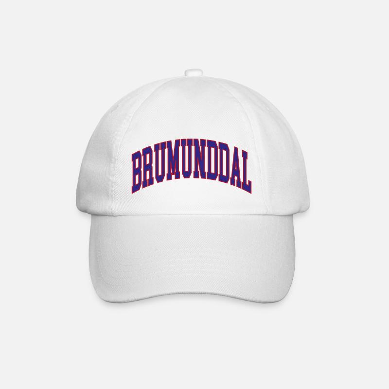Brumunddal - Baseballkappe - Weiß/Weiß