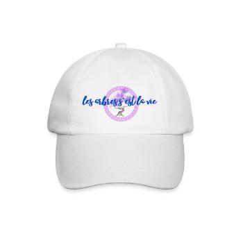 les arbres c'est la vie - Casquette classique - blanc/blanc - Devant