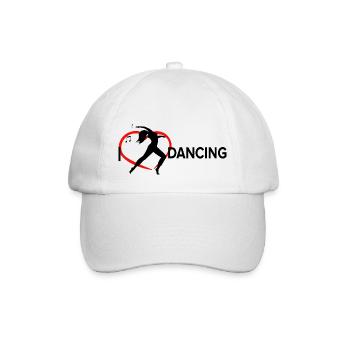 Dancing Dance Music - Baseball Cap - white/white - Front