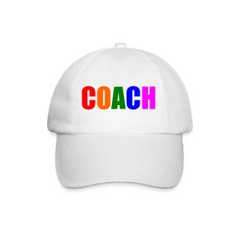 Coach - Baseball Cap - white/white - Front