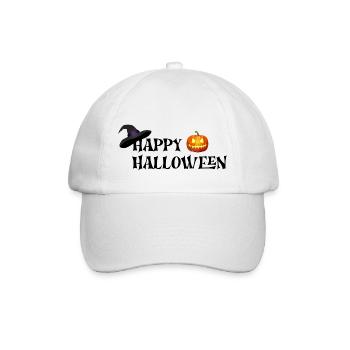 Joyeux halloween - Casquette classique - blanc/blanc - Devant