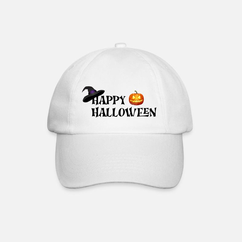 Joyeux halloween - Casquette classique - blanc/blanc