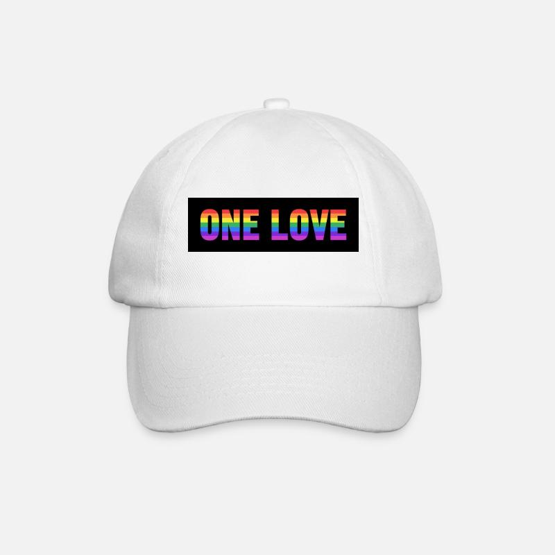 Un seul amour - Casquette classique - blanc/blanc