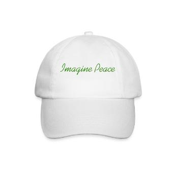 Imagine Peace - Baseball Cap - white/white - Front