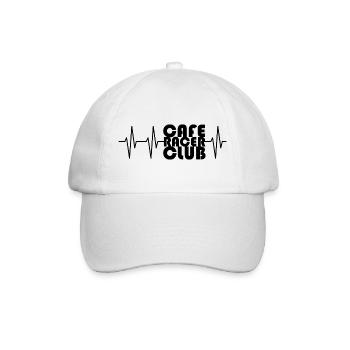 Pulse Caferacer Club Moto Heartbeat Club - Casquette classique - blanc/blanc - Devant