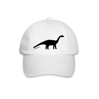 Dinosaure 1 - Casquette classique - blanc/blanc - Devant