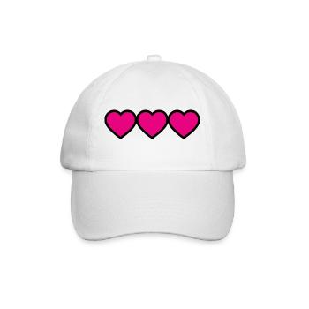 MOTHER'S DAY. HAPPY MOTHER'S DAY. MOM - Baseball Cap - white/white - Front