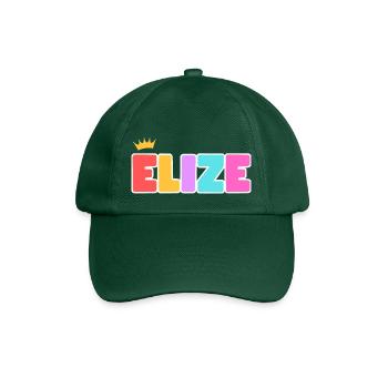 Élise ! Personnalisable - Casquette classique - vert bouteille - Devant