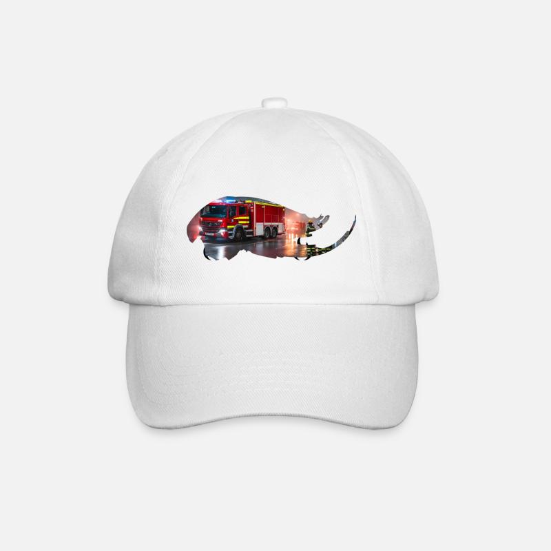 Firetruck - Baseballkappe - Weiß/Weiß