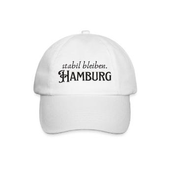 Staying stable Hamburg - Baseball Cap - white/white - Front