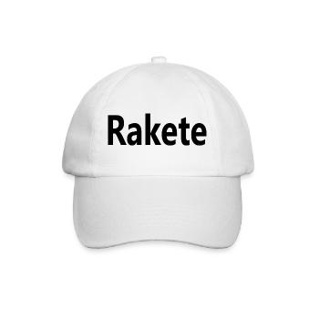 Rakete - Baseballkappe - Weiß/Weiß - Vorne
