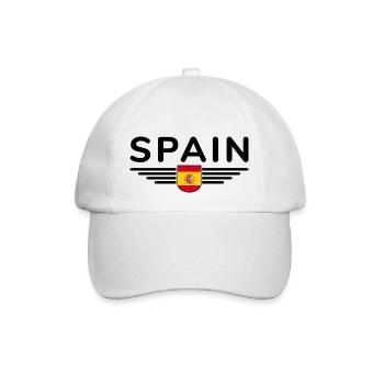 I Love Spain, Design T-Shirt Outfit - Baseball Cap - white/white - Front