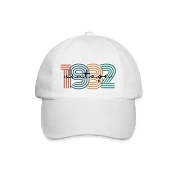1932 Vintage Retro - Baseball Cap - white/white - Front