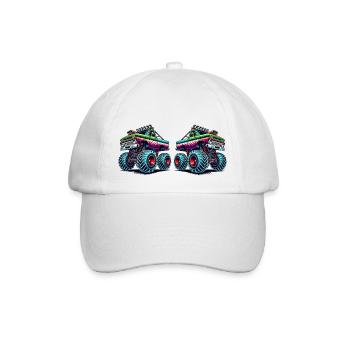 Truck 2 - Baseball Cap - white/white - Front