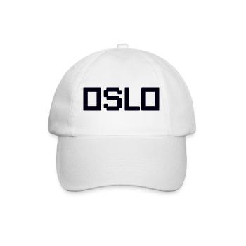 OSLO, Norvège, Norvège - Casquette classique - blanc/blanc - Devant