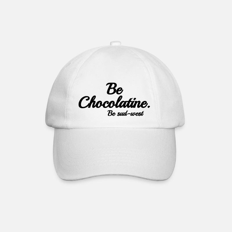 Be chocolatine - Casquette classique - blanc/blanc