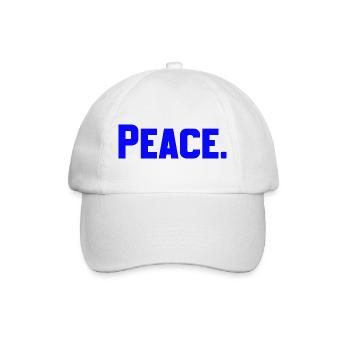 Paix - Casquette classique - blanc/blanc - Devant