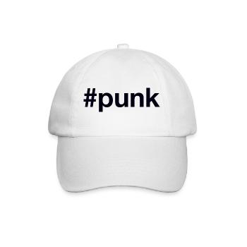 Punk Hashtag - Casquette classique - blanc/blanc - Devant
