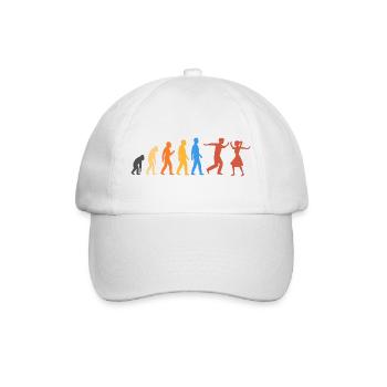 Danse Swing - Le plus haut niveau d’évolution - Casquette classique - blanc/blanc - Devant