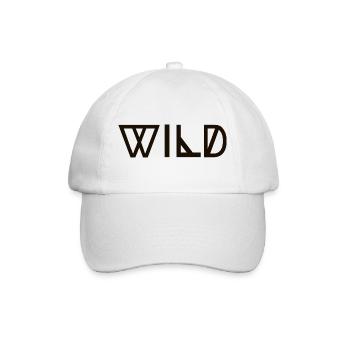 Wild - Baseball Cap - white/white - Front