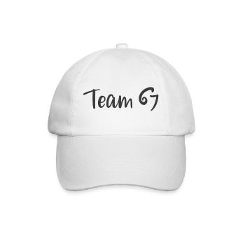 Team 6 7 - Baseballkappe - Weiß/Weiß - Vorne