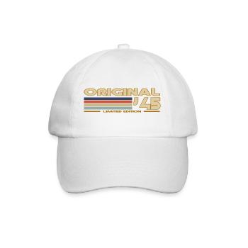 1945 - Baseball Cap - white/white - Front
