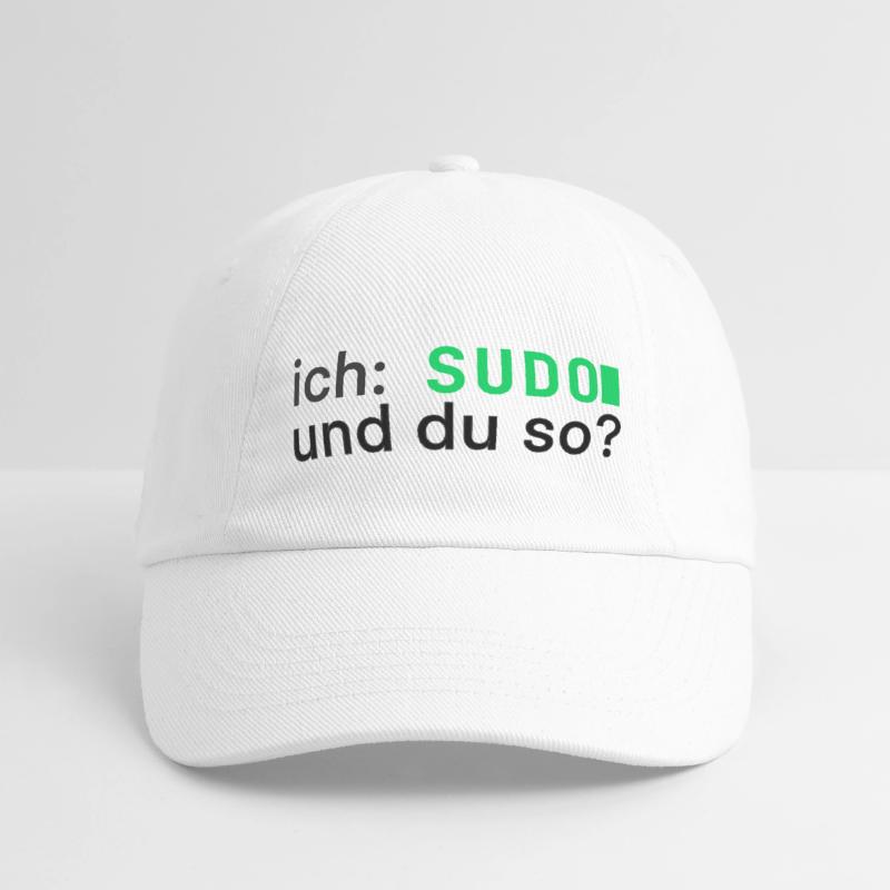 ich: SUDO und du so? Linux Programmierer - dunkel Baseballkappe