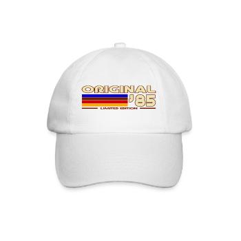 1985 - Baseball Cap - white/white - Front