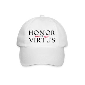 Honor Virtus 1 - Baseballkappe - Weiß/Weiß - Vorne