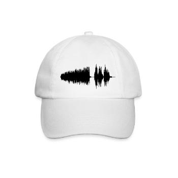 Waveform - Baseball Cap - white/white - Front