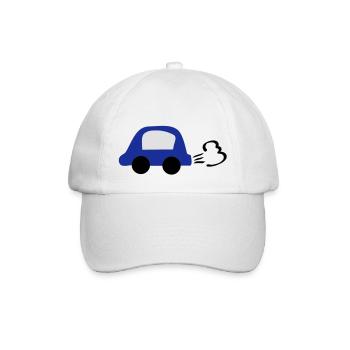 blue_car - Casquette classique - blanc/blanc - Devant