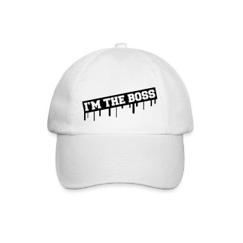 I'm The Boss Graffiti - Casquette classique - blanc/blanc - Devant