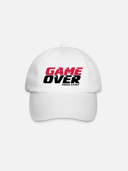 gaming - Casquette classique - blanc/blanc