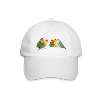 Rose Heads - Baseball Cap - white/white - Front