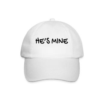 He's mine - Casquette classique - blanc/blanc - Devant