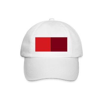 red red - Baseballkappe - Weiß/Weiß - Vorne