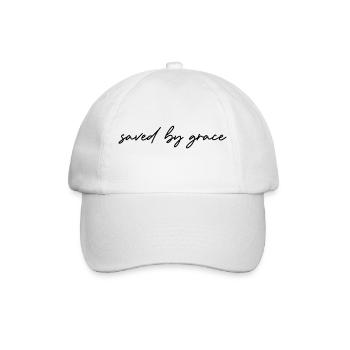 saved by grace - Casquette classique - blanc/blanc - Devant