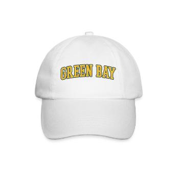 Green Bay Wisconsin - Baseball Cap - white/white - Front