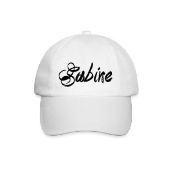 Sabine - Baseballkappe - Weiß/Weiß - Vorne