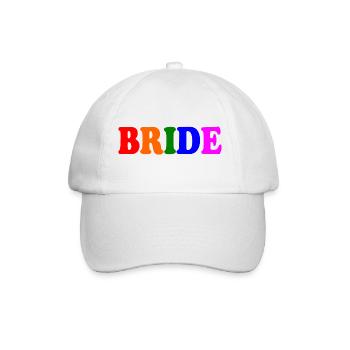 Bride - Baseball Cap - white/white - Front