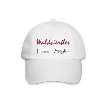 Waldviertler 13 - Baseballkappe - Weiß/Weiß - Vorne