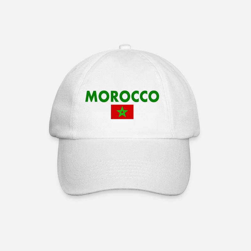 Maroc - Casquette classique - blanc/blanc