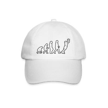 Basketball Lovers Basketball Basketball Club - Baseball Cap - white/white - Front