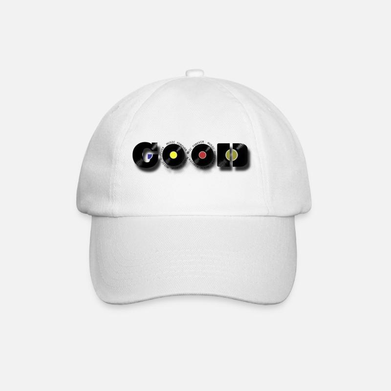 GOOD - Casquette classique - blanc/blanc