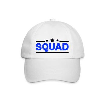 Squad - Baseball Cap - white/white - Front
