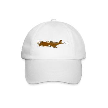 vache Air | vache volante - Casquette classique - blanc/blanc - Devant
