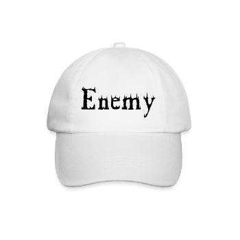Enemy - Baseballkappe - Weiß/Weiß - Vorne