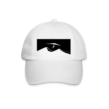 Mountain - Paragliding - (13) - Baseball Cap - white/white - Front