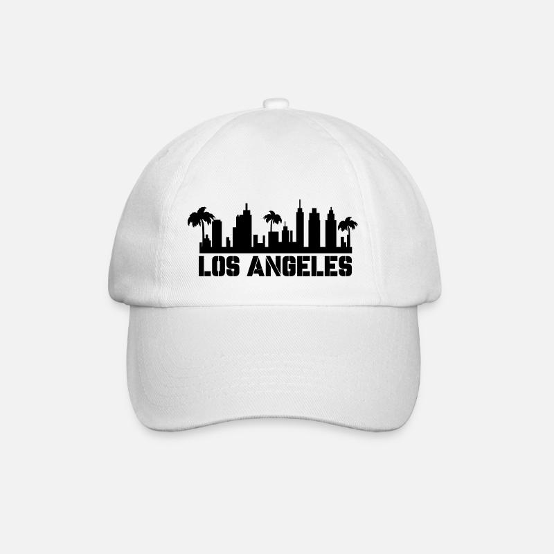 los angeles - Baseballkappe - Weiß/Weiß