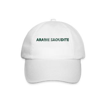 Drapeau Arabie saoudite - Casquette classique - blanc/blanc - Devant